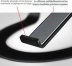 Twelve South Curve para MacBooks y Laptops | Soporte ergonómico de refrigeración para escritorio para el hogar u la oficina (negro mate)