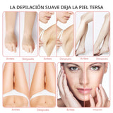 Calentador de cera portátil para depilación sin dolor, calentador d...