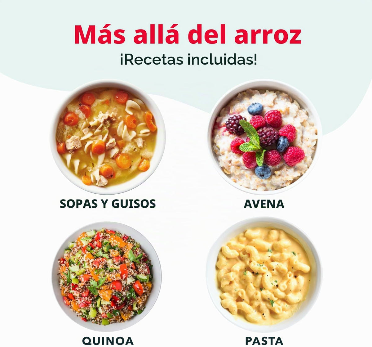 Dash Mini olla arrocera, olla antiadherente de cerámica extraíble de 2