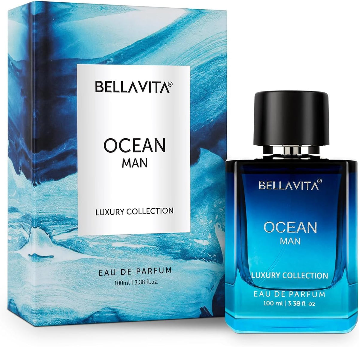 Bella Vita Luxury OCEAN Eau de Perfume para Hombre (100ml) | Fragan...
