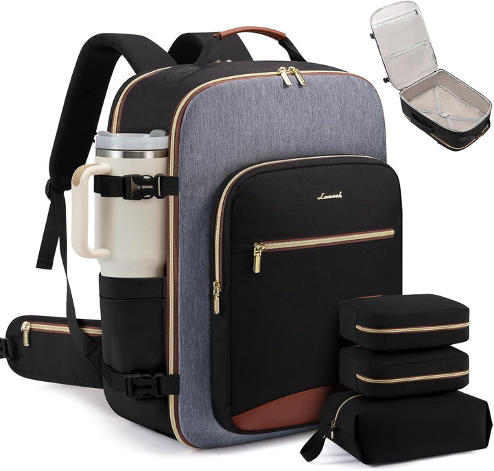 LOVEVOOK Mochila de equipaje de mano artículo personal bolsa de via...