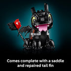 LEGO Icons Cómo entrenar a tu dragón: sin dientes 10375