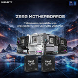 GIGABYTE Z890 AORUS Elite WIFI7 Plus Intel LGA 1851 ATX placa base,...