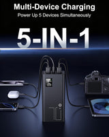 Relliphent Cargador portátil de 70000 mAh, 30 W PD QC 3.0 cargador...