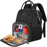 MATEIN - Mochila de almuerzo para mujer, mochila térmica aislada pa...