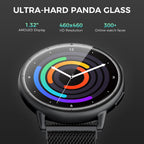 EGQINR GPS Smart Watch para Hombres y Mujeres, 1.32" AMOLED, Seguimiento de Actividad 5ATM