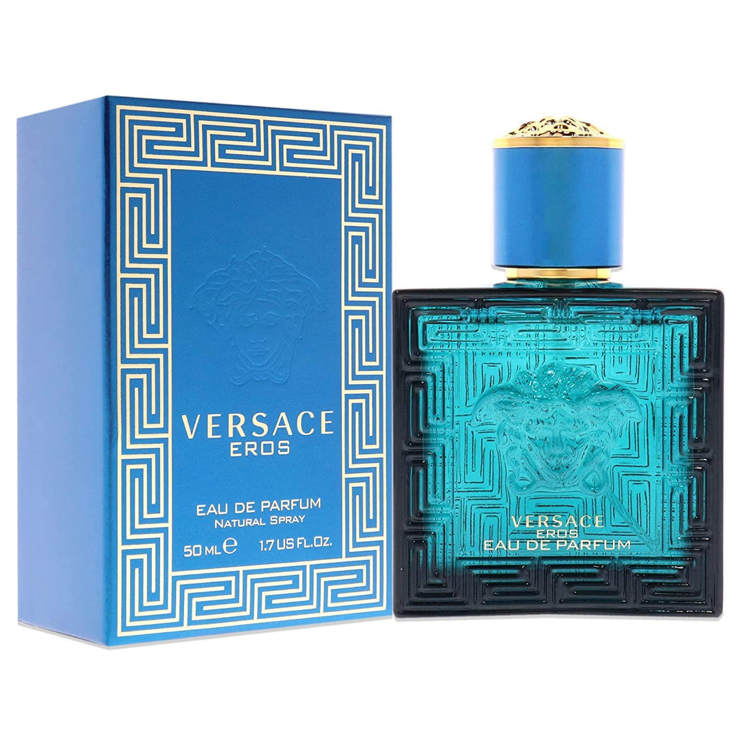 Versace Eros Eau De Parfum Spray para hombre, 1.7 onzas
