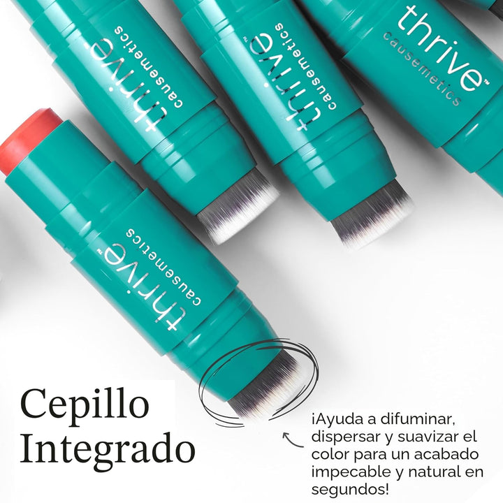Thrive Causemetics Triple Threat Color Stick: palo de rubor crema c...