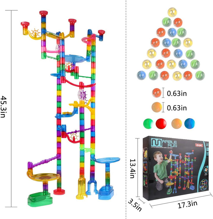 Meland Juegos de Pistas de Canicas para Niños - 153 Piezas Pista de...
