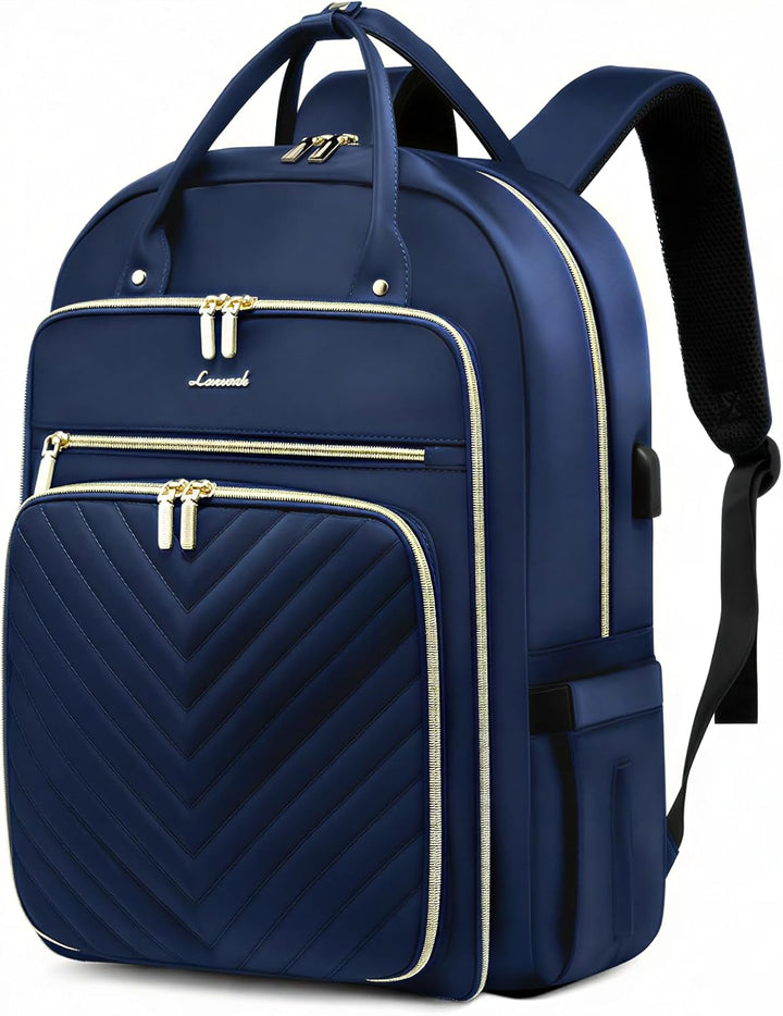 LOVEVOOK - Mochila para portátil de mujer, mochila de trabajo de mo...