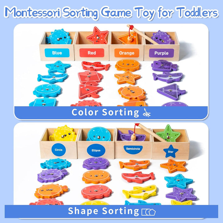 Smartwo Juguetes Montessori para niños pequeños de 1 a 3 años, jueg...