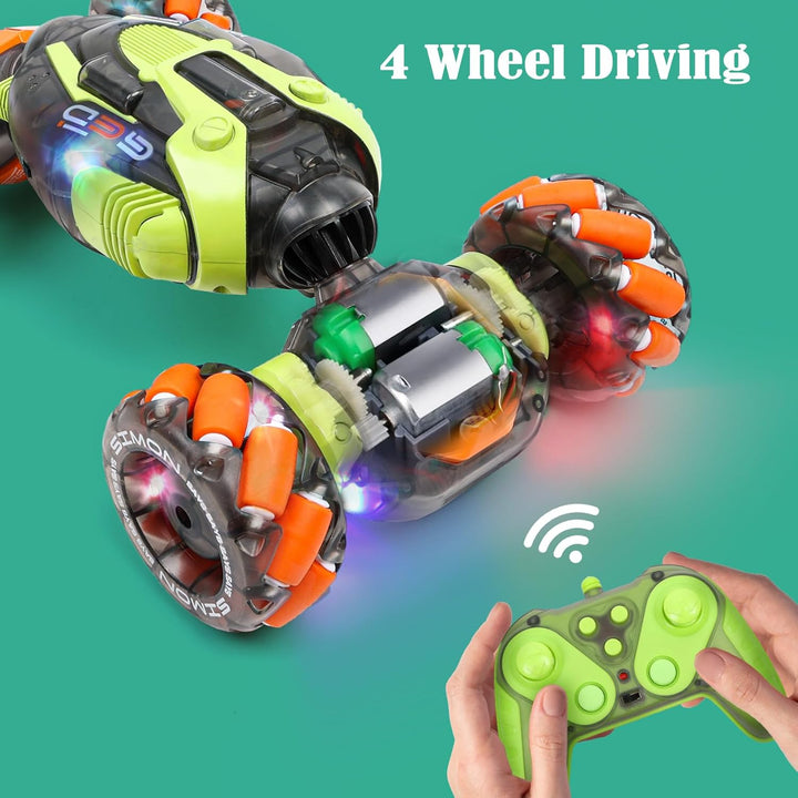 FUNiOi Coche de acrobacias RC con detección de gestos \u2013 Juguet...