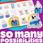Play-Doh Cubo de arcilla seca al aire, 2.5 libras de arcilla blanca para modelar, regalo de artes y manualidades, suministros de manualidades, arcilla para esculpir y moldear para niños
