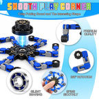 30 piezas transformables Fidget Spinners para niños, diez colores