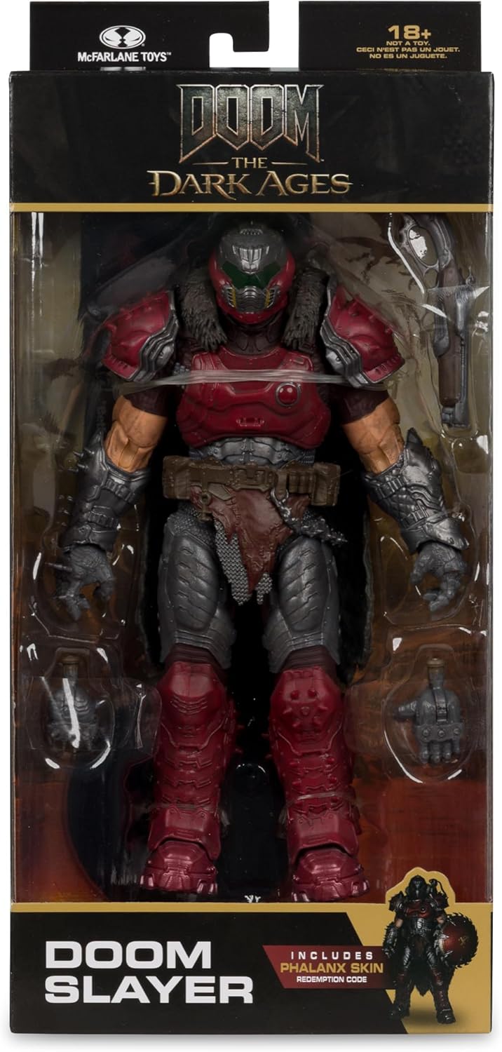 McFarlane Toys - Doom: Las Edades Oscuras, figura de acción de Doom...
