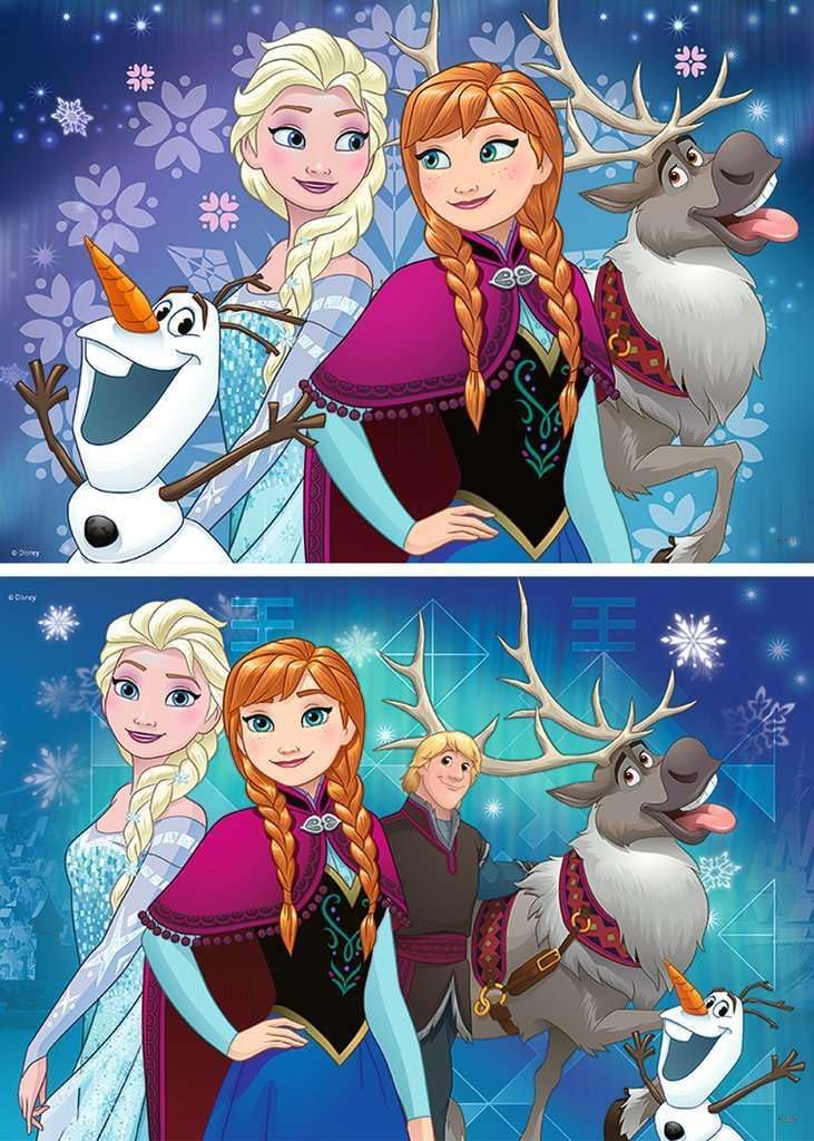 Ravensburger Rompecabezas de Frozen (2 x 24 piezas)