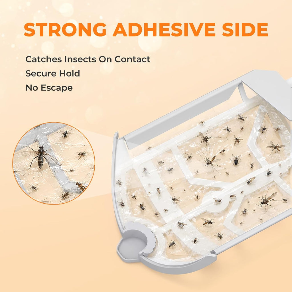Paquete de 10 repuestos para trampas de insectos voladores, compatibles con trampa de insectos voladores M364 M364A y Max, atrapa mosquitos, moscas domésticas y de frutas