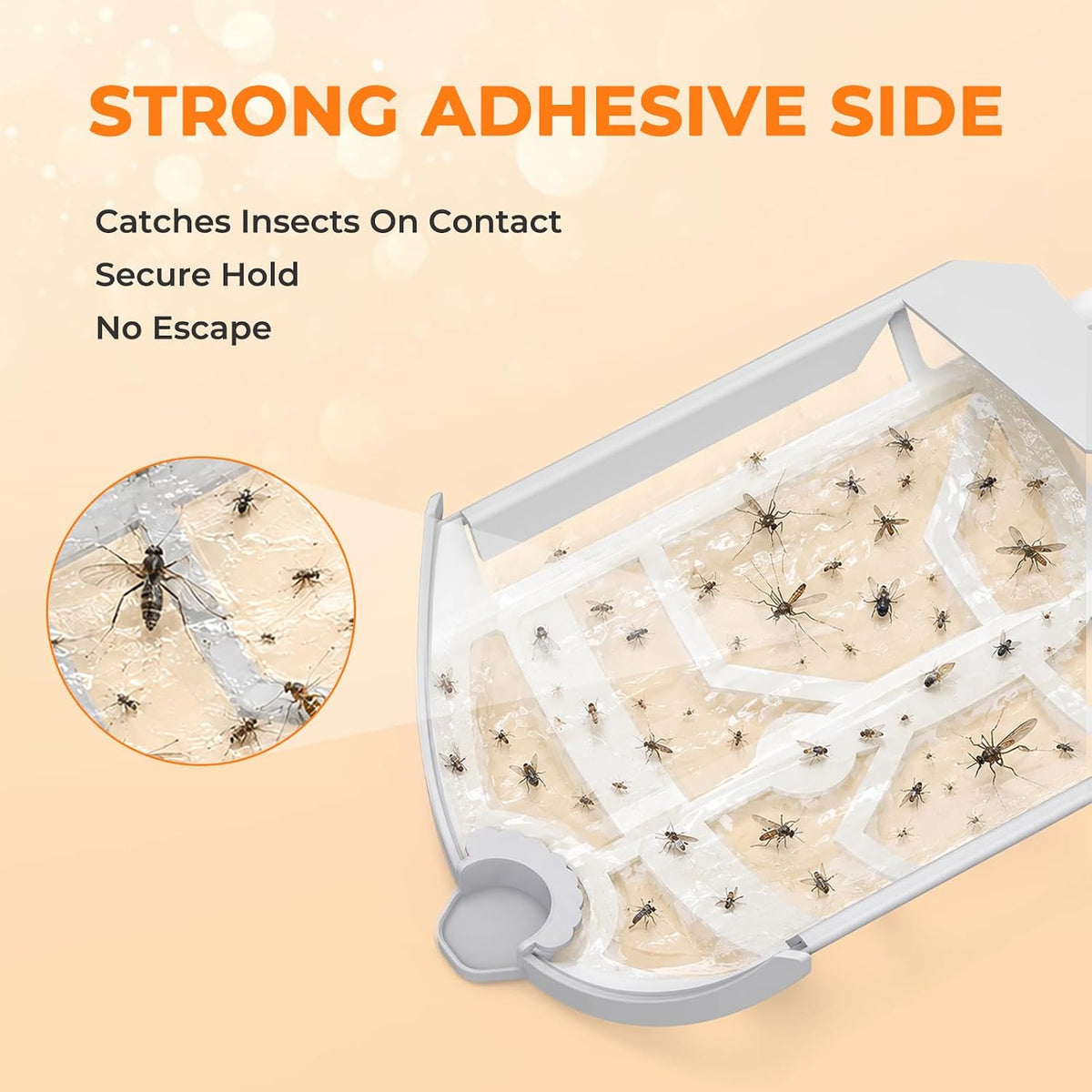 Paquete de 10 repuestos para trampas de insectos voladores, compatibles con trampa de insectos voladores M364 M364A y Max, atrapa mosquitos, moscas domésticas y de frutas