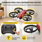 Holy Stone HS210FS Mini Drone para niños principiantes, juego de cuadricóptero RC para interiores de 2 jugadores con modo de batalla, giros de 360°, mosca circular, modo sin cabeza, retención de