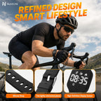 Pulsera de alarma vibratoria para personas que duermen pesadas, pulsera digital para hombre, reloj de pulsera inteligente, relojes de viaje, banda de choque silencioso, banda de despertador