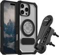 Rokform Funda de cristal para iPhone 16 Pro Max + soporte de teléfono para motocicleta