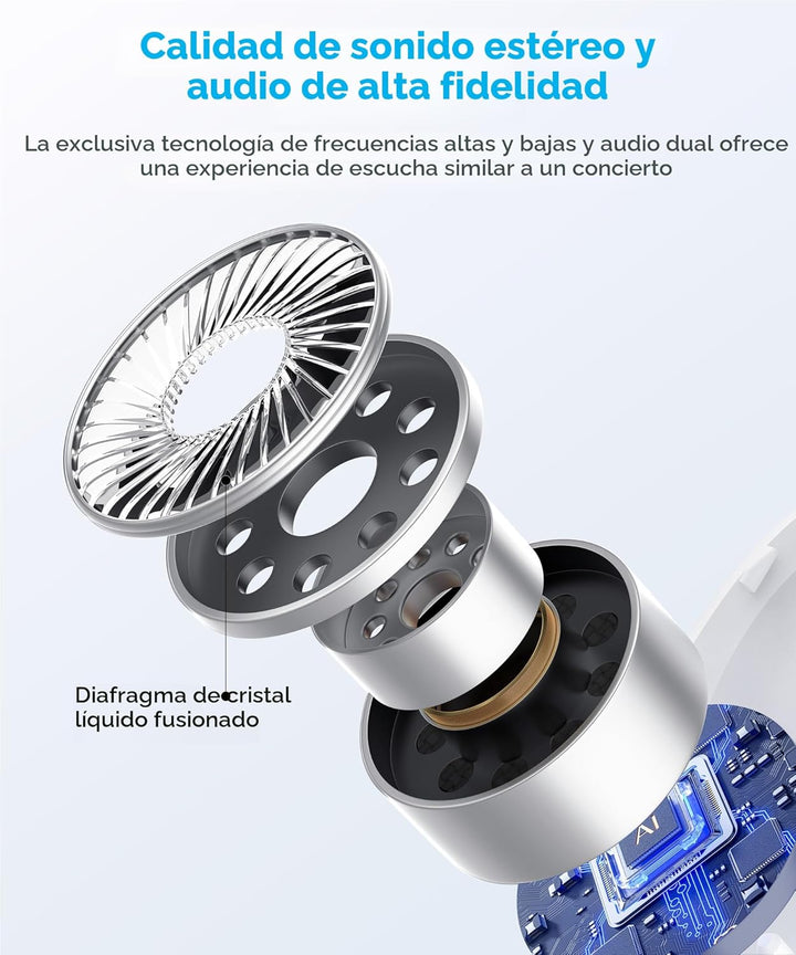 Boytond Auriculares ultra abiertos: cómodos auriculares de conducci...
