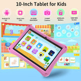 Tableta para niños Android 15 con estuche, Tableta de 10 pulgadas p...