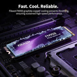 Fikwot FN950 4TB NVMe SSD PCIe Gen4x4 M.2 2280, lectura de hasta 50...