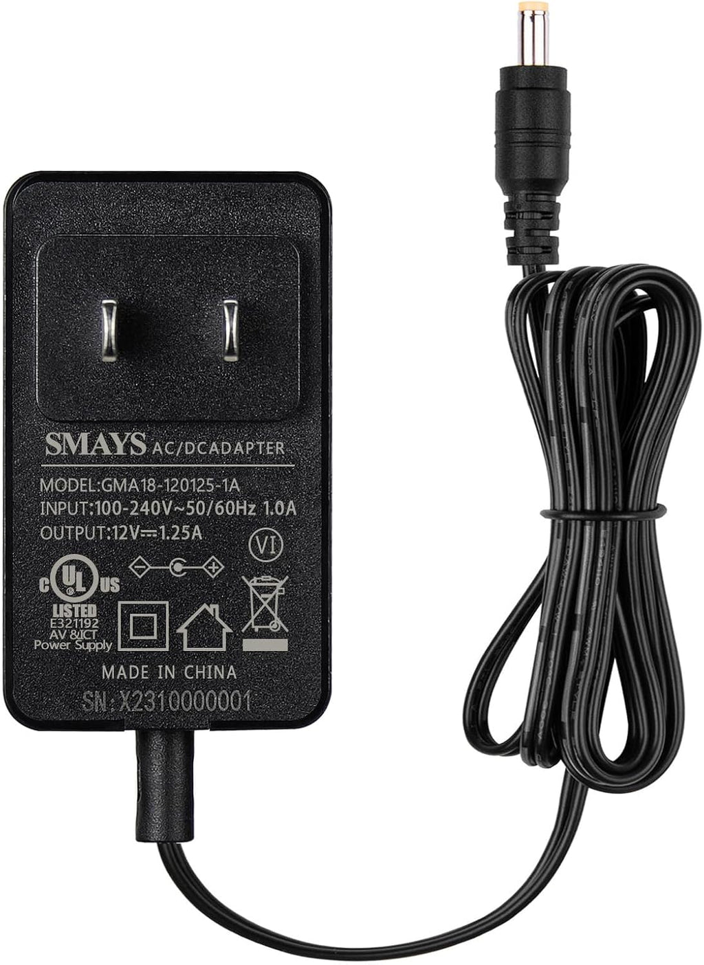 Adaptador de corriente de repuesto para Alexa Echo Show 5