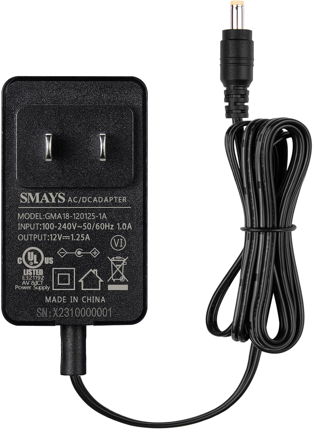 Adaptador de corriente de repuesto para Alexa Echo Show 5