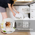 Tarro Mason con tapa y pajilla, tarros Mason de boca regular de 24 onzas con asa, vasos reutilizables, botellas de agua para batidos para café helado, clásico