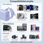iPhone 18 17 16 Cargador de carga rápida extra largo 10FT USB C cargador