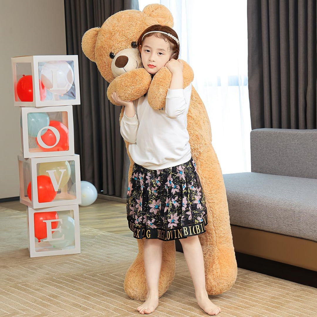 SNOWOLF Oso de peluche gigante de 47 pulgadas, animales de peluche,...