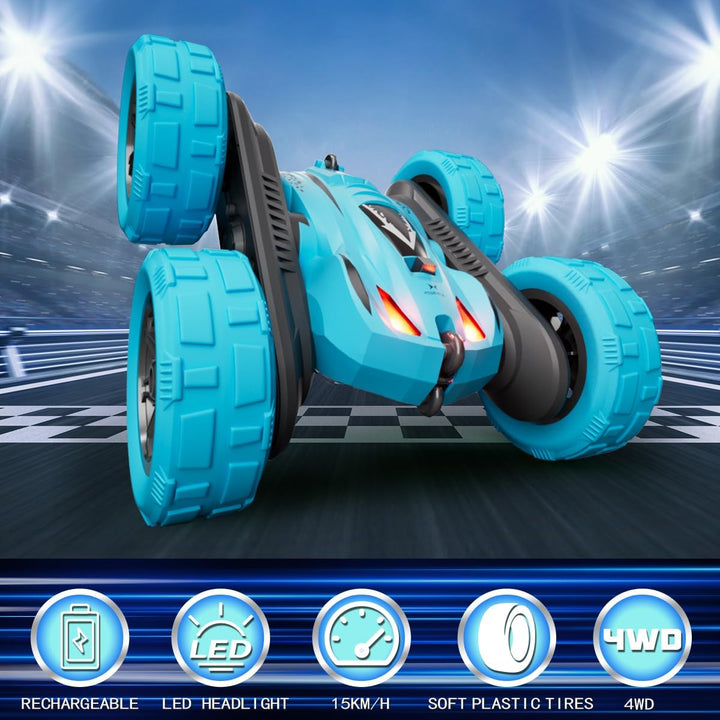 Coche de control remoto para niños de 6 a 12 años doble