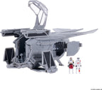 Star Wars™ Micro Galaxy Squadron Imperial Patrol Gunship - Vehículo de 8 pulgadas con dos accesorios de microfiguras de 1 pulgada