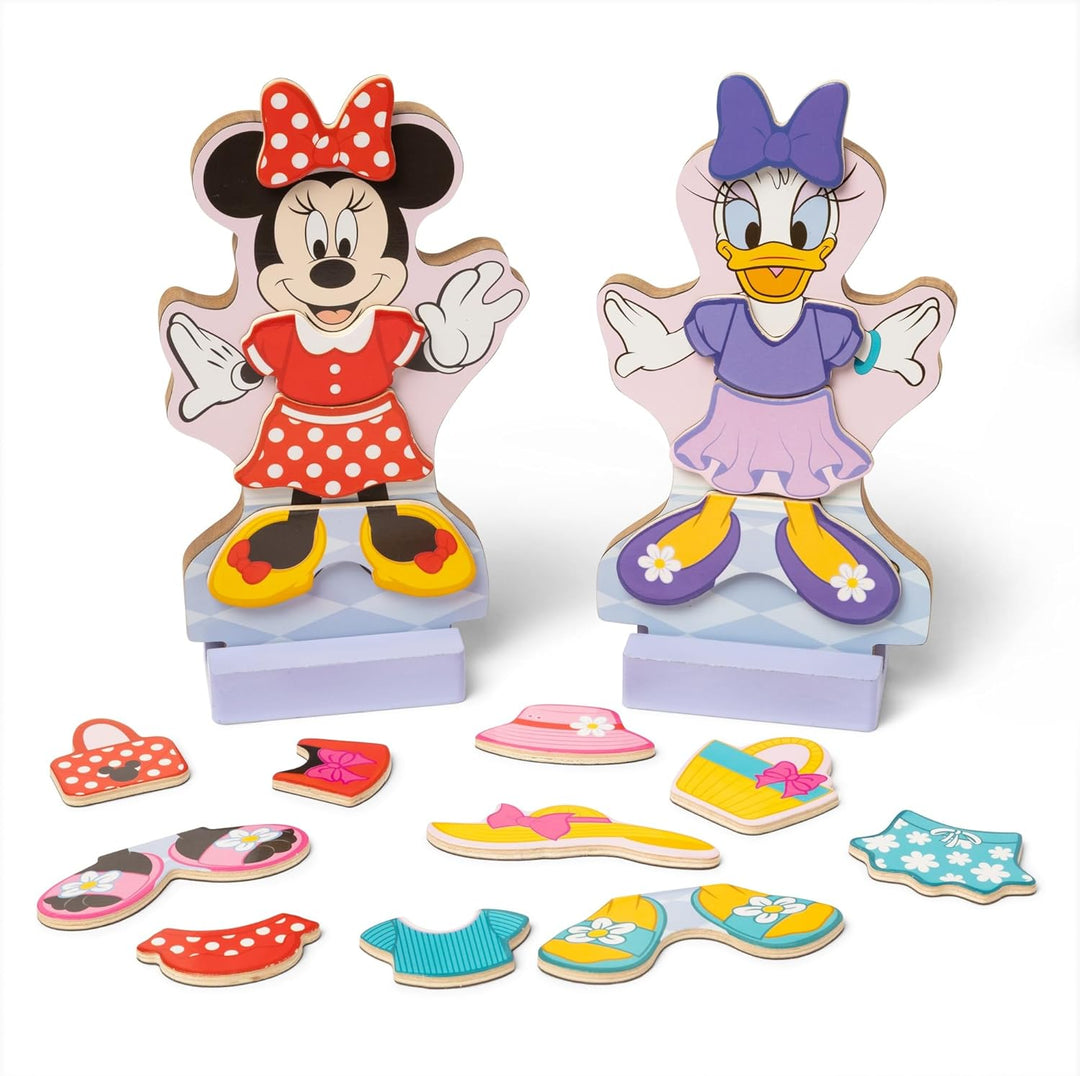 Melissa Doug Disney Minnie Mouse y Daisy Duck Vestidor