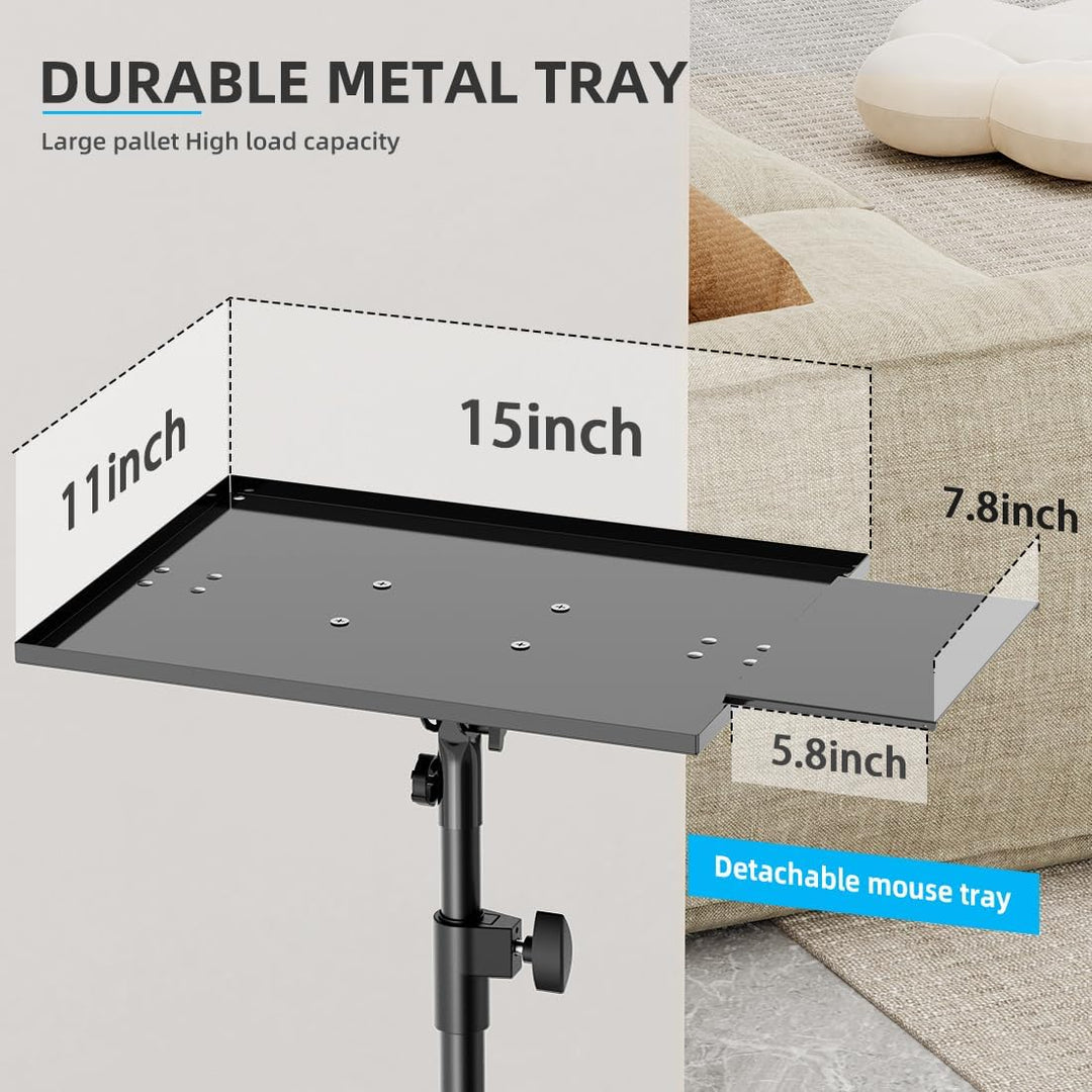 GZGDLJQ Soporte para proyector con ruedas, trípode para laptop de 2...