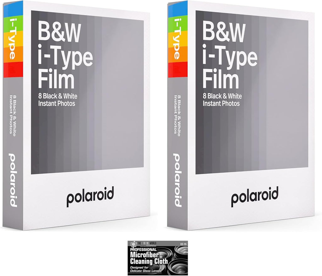 Polaroid - Película instantánea en blanco y negro para cámara
