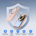 iWALK Qi2 - Banco de energía inalámbrico magnético de 15 W, Rosa