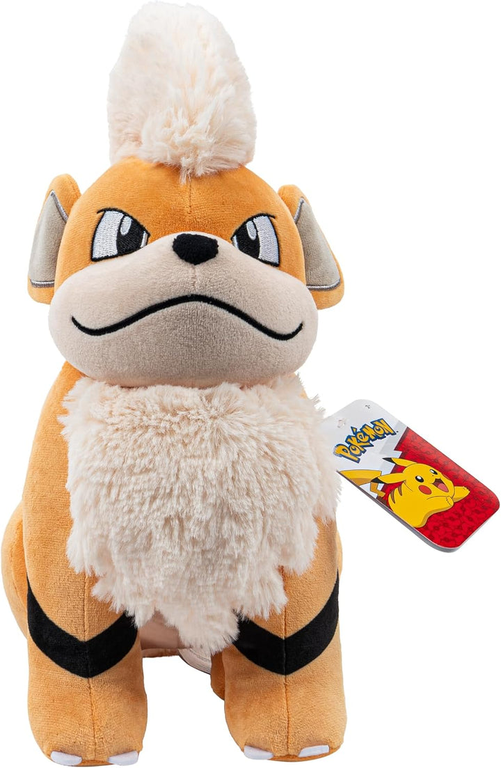 Peluche de Pokémon Growlithe - Peluche suave de 12 pulgadas con det...