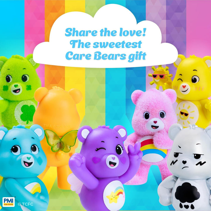 Care Bears - Figuras de caja ciega de lujo, paquete de 8 unidades,...