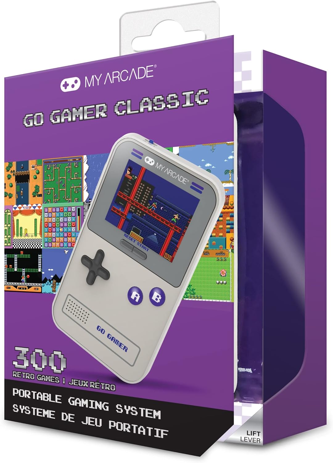 My Arcade Go Gamer Classic-Purple: consola electrónica portátil con...