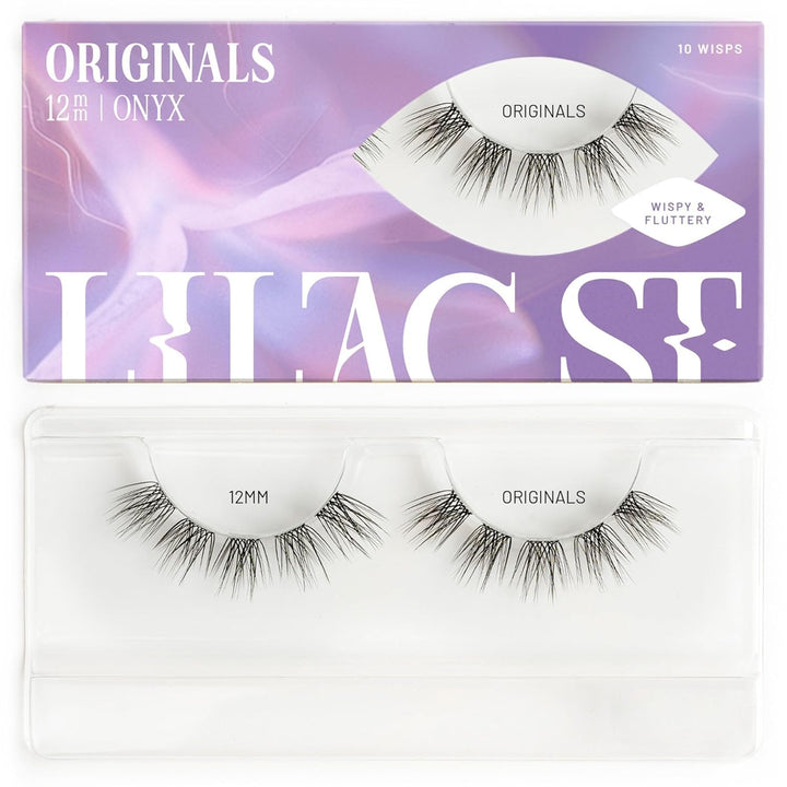 Lilac St - Originales racimos de pestañas falsas naturales (12 mm)...