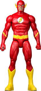 Mattel DC - Figura de acción The Flash de 12 pulgadas, súper traje clásico rojo y amarillo