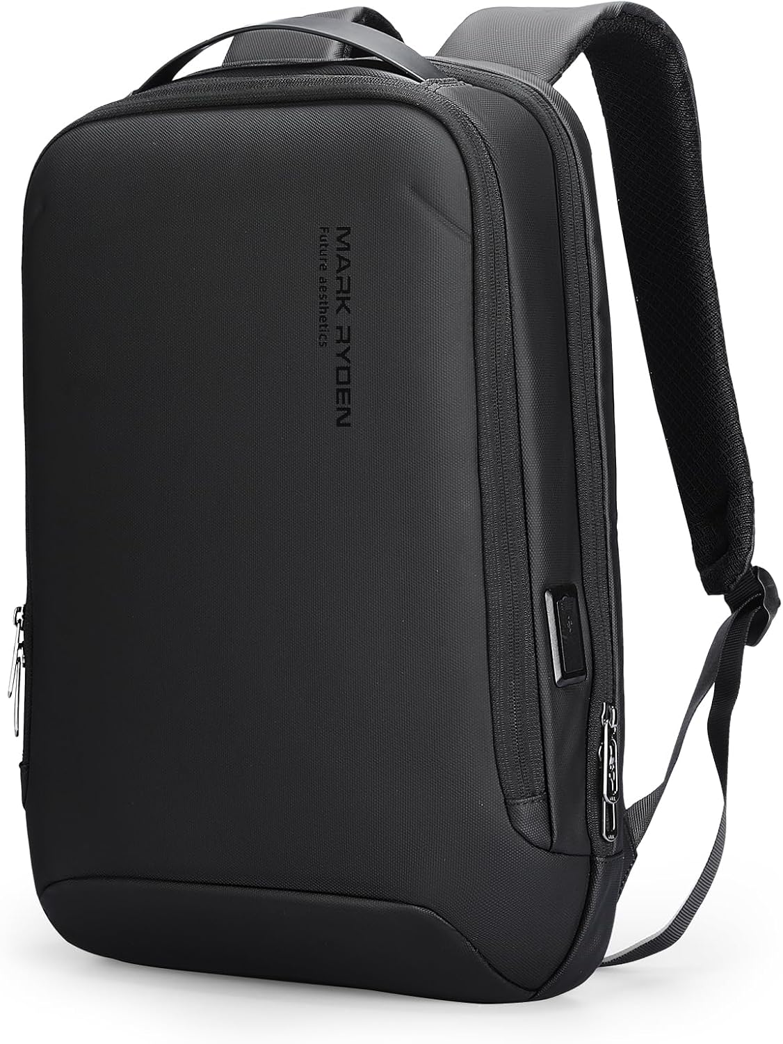 MARK RYDEN Mochila delgada para laptop para hombre, mochila Tech de 15.6 pulgadas