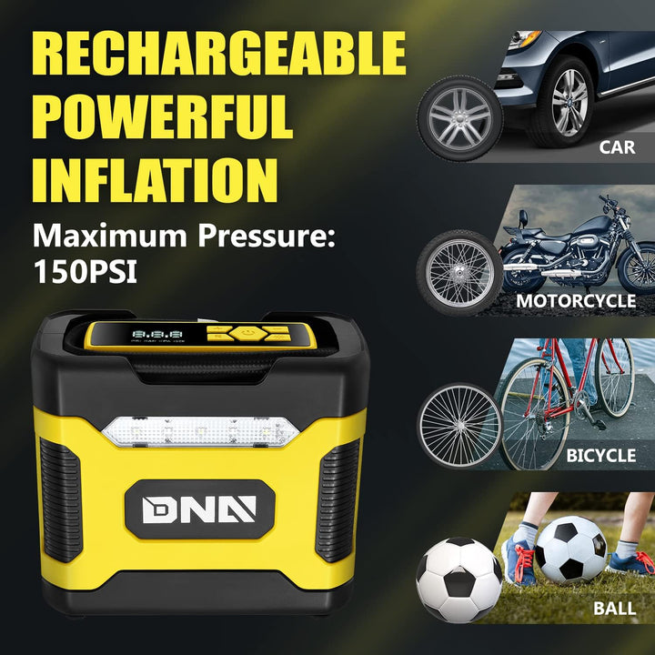 \u200EDNA MOTORING TOOLS-00211 - Inflador digital de neumáticos ama...