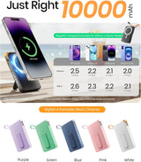 para Magsafe Paquete de batería de 10000mAh, Cargador portátil magn...