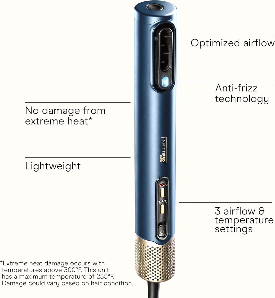 Infiniti PRO CONAIR DigitalAIRE - Secador de pelo, alisador y estil...