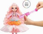 Rainbow High Winter Wonderland Bella - Muñeca de moda rosa de 11 pulgadas con nieve mágica oculta en la moda que se hincha con agua y kit de muñeco de nieve, gran regalo para niños de 4 a 12 años