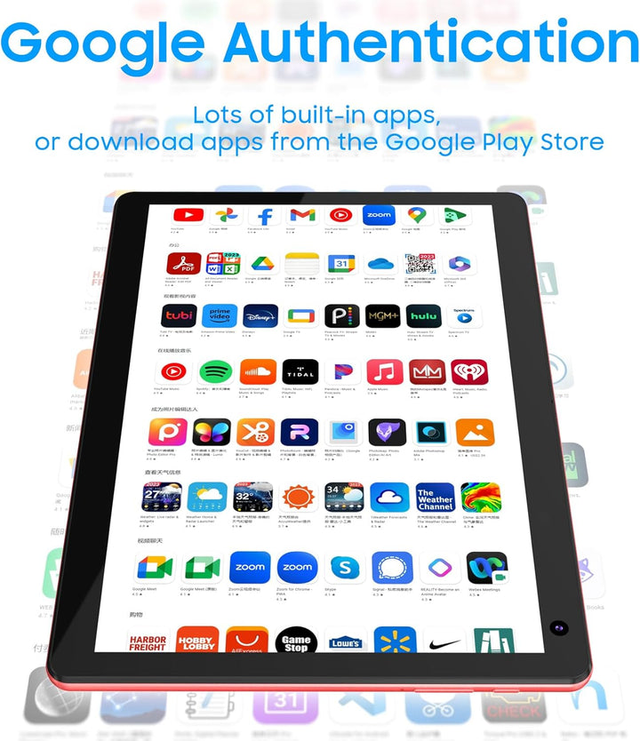 COOPERS Tablet 10 pulgadas, Android 15 Tablet, 32GB ROM 1TB Expandi...